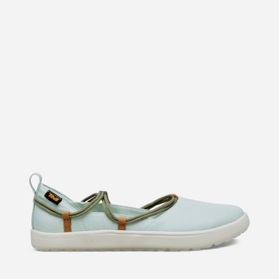 Dámské Slip On Teva Voya Infinity MJ Mátově Zelená / Olivy Zelené - CZ936167